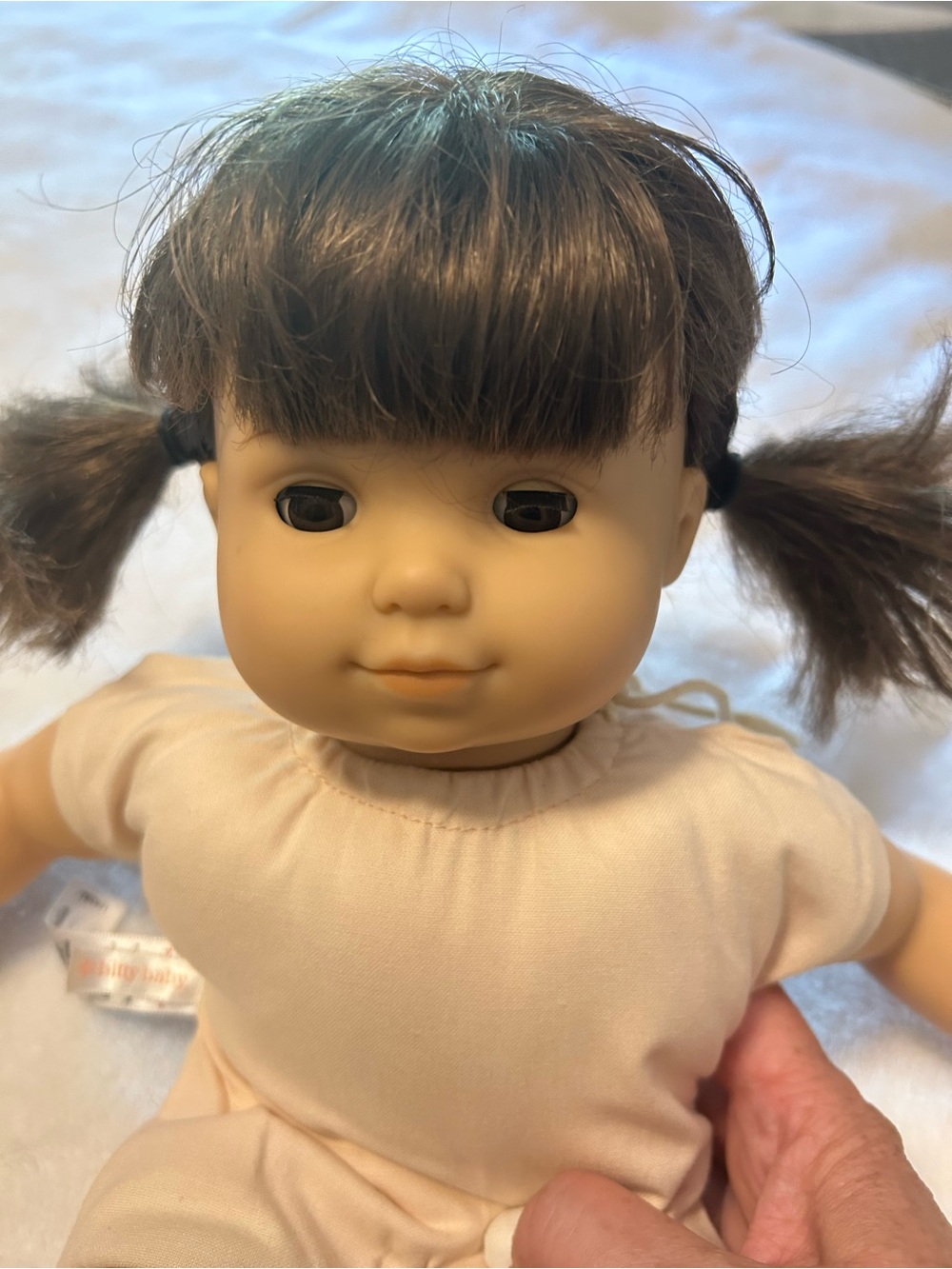 Bitty Baby Doll Brunette Pigtails 15” American Girl Read Description - Picture 5 of 14